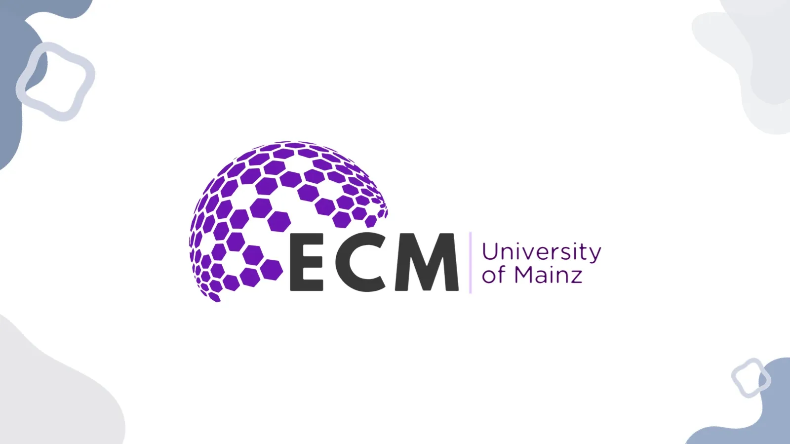 Folie mit dem Logo des Entrepreneurs Club Mainz